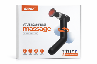 "ماساژور کمپرس گرم MD-XY18 – آرامش و تسکین درد با ۶ سری قابل تعویض" کد 3599
