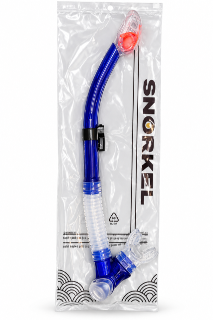 اسنورکل(snorkel) شنا سوپاپ دار cima| لوله تنفسی شنا با ماسک و تجهیزات غواصی حرفه‌ای