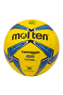 توپ فوتسال Molten Vantaggio 4800 – مدل حرفه‌ای با تأییدیه FIFA و طراحی زرد و آبی