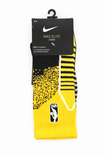 جوراب بسکتبال Nike Elite Crew اورجینال وارداتی – زرد مشکی (NBA)
