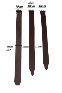 کمربند بدنسازی چرم گاومیش پاور آمریکا