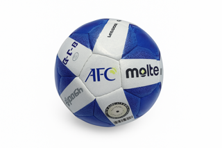 توپ فوتسال رسمی Molten AFC – طراحی حرفه‌ای با ترکیب رنگ آبی و سفید