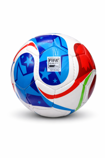 توپ فوتبال مسابقه‌ای تریوندا با تأییدیه FIFA جام جهانی  2025 چمنی