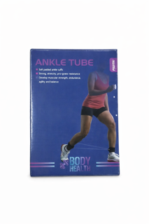 کش تمرینی مچ پا ANKLE TUBE  کش  بادی هلس مدل BODY HEALTH | مقاوم، سبک و ایده‌آل تمرینات قدرتی و توان