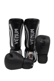 ست رزمی VENUM مشکی– حرفه‌ای و قدرتمند 🐍